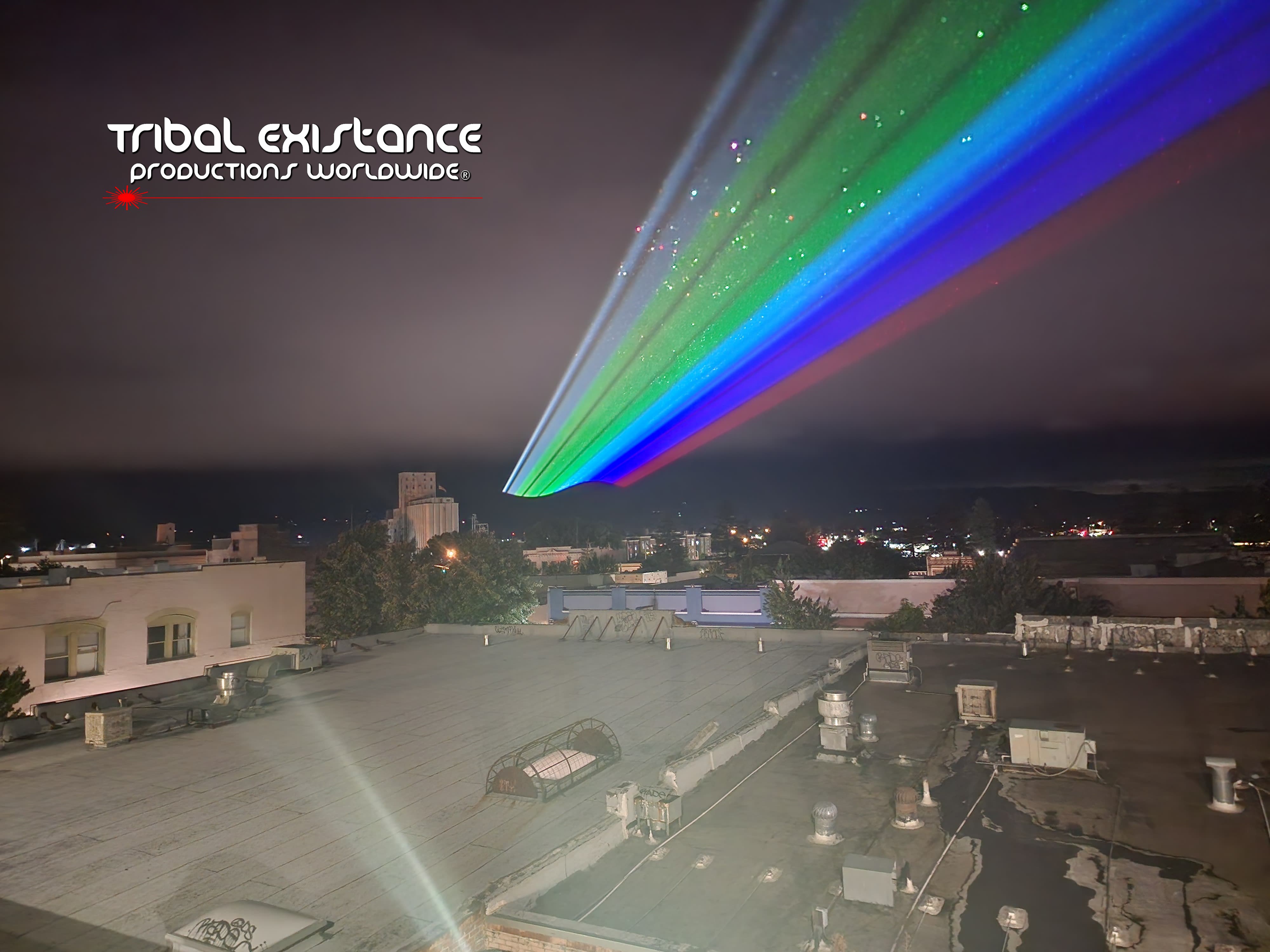 Sky Laser Show Services Company Worldwide